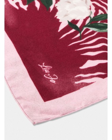 Foulard LIU JO Better imprimé floral zèbre LIU JO - 2