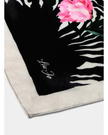Foulard LIU JO Better imprimé floral zèbre LIU JO - 4