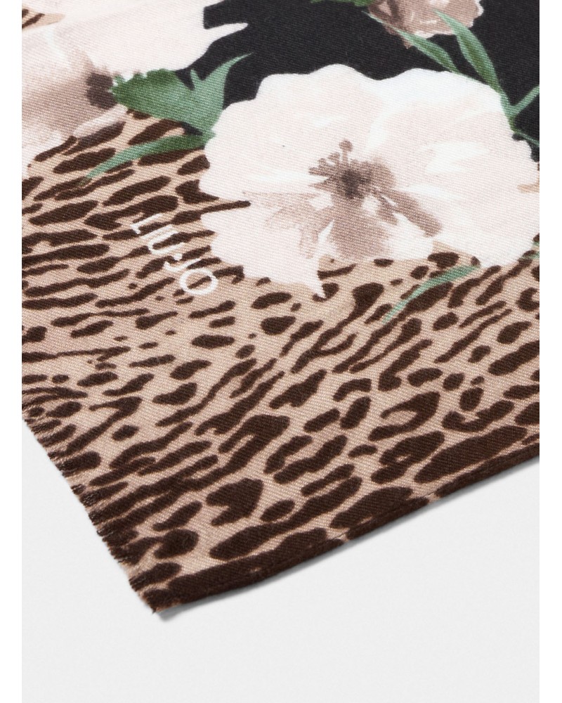 Étole LIU JO à imprimé animalier floral LIU JO - 2