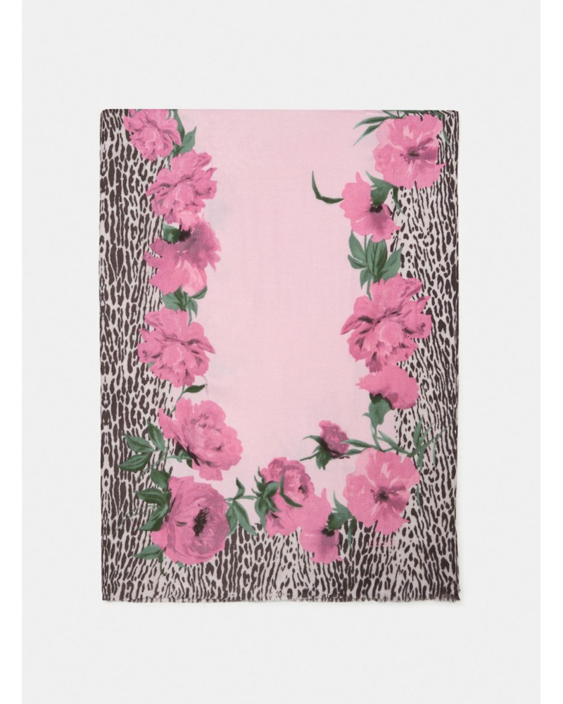 Étole LIU JO à imprimé animalier floral LIU JO - 7