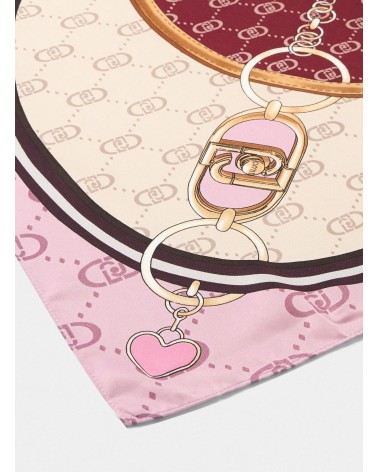Foulard LIU JO imprimé graphique monogramme LIU JO - 4