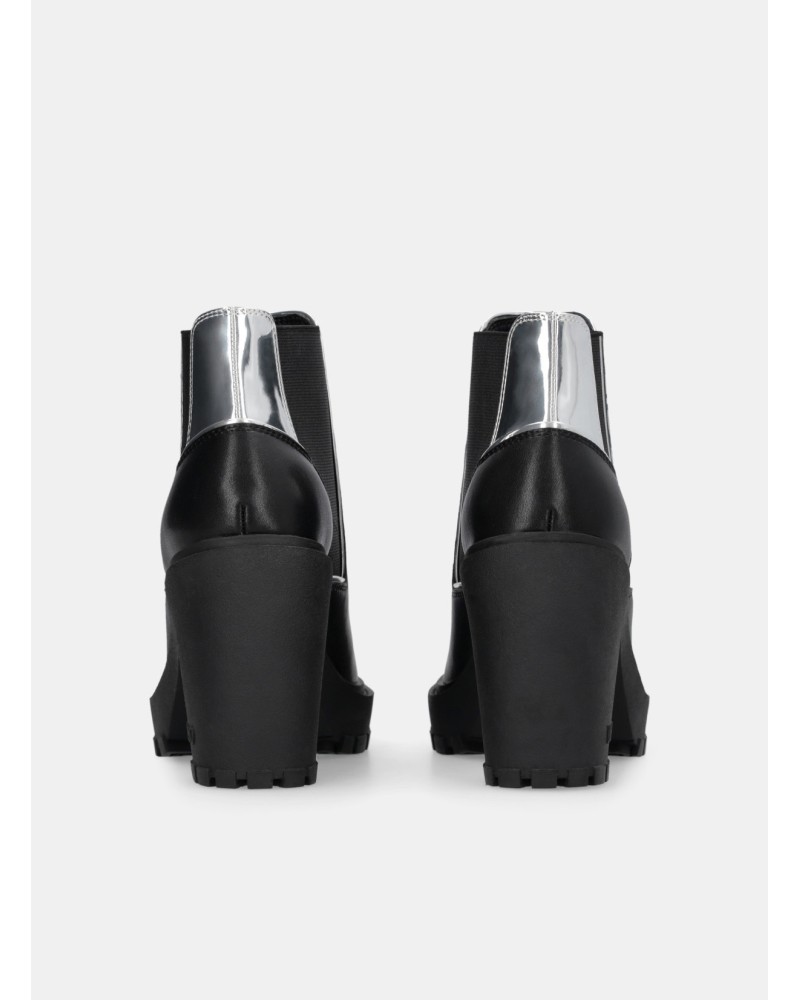 Bottines Ruby 04 LIU JO en cuir avec logo LIU JO - 1