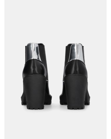 Bottines Ruby 04 LIU JO en cuir avec logo LIU JO - 1