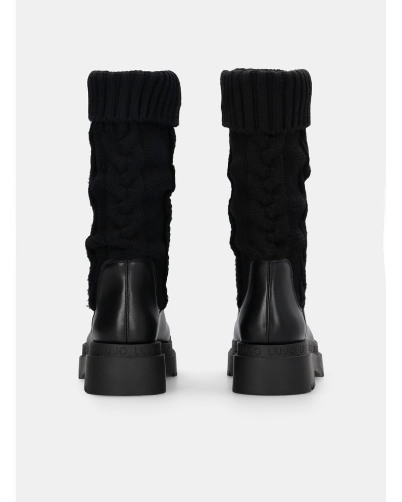 Bottes Love 65 LIU JO en maille à torsades LIU JO - 2