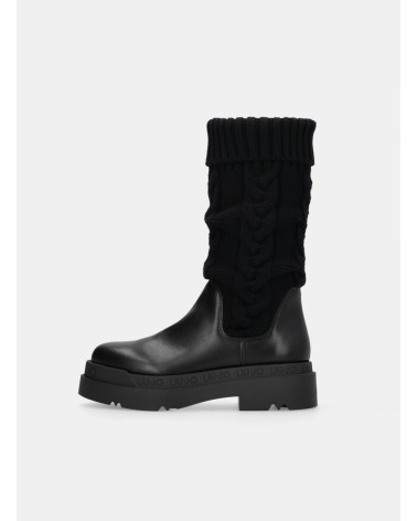 Bottes Love 65 LIU JO en maille à torsades LIU JO - 5
