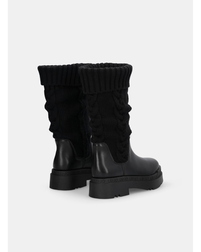 Bottes Love 65 LIU JO en maille à torsades LIU JO - 6