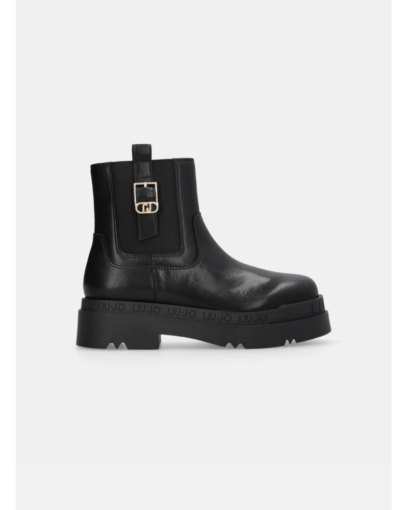 Bottines Love 63 LIU JO à plateforme en cuir LIU JO - 3