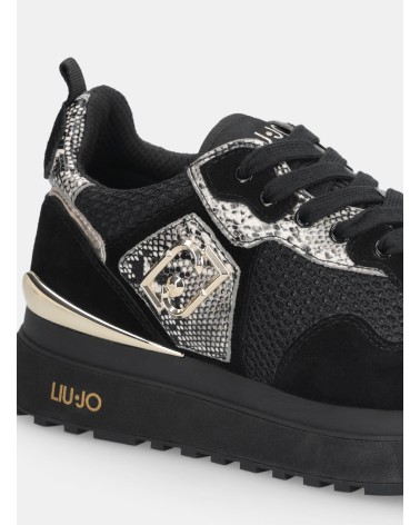 Sneakers Maxi Wonder LIU JO à plateforme détails python LIU JO - 1