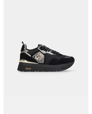 Sneakers Maxi Wonder LIU JO à plateforme détails python LIU JO - 3
