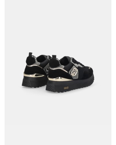 Sneakers Maxi Wonder LIU JO à plateforme détails python LIU JO - 6