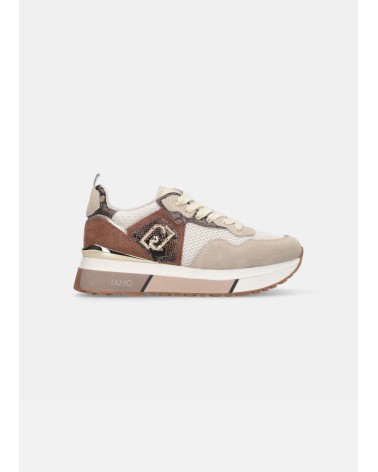 Sneakers Maxi Wonder LIU JO à plateforme détails python LIU JO - 10