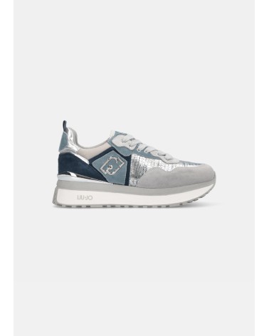 Sneakers MAXI WONDER LIU JO à plateforme effet lamé LIU JO - 3