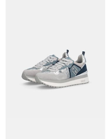 Sneakers MAXI WONDER LIU JO à plateforme effet lamé LIU JO - 4