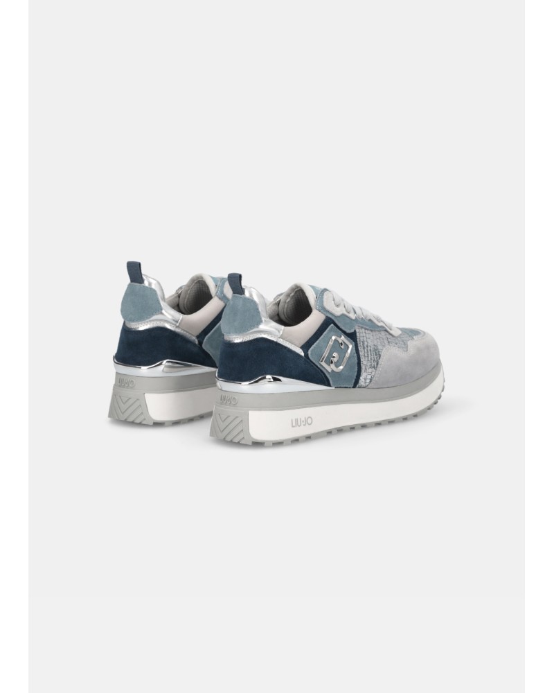Sneakers MAXI WONDER LIU JO à plateforme effet lamé LIU JO - 5