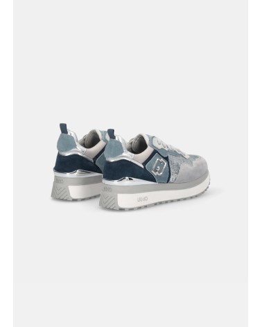 Sneakers MAXI WONDER LIU JO à plateforme effet lamé LIU JO - 5