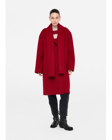 Manteau LIU JO en laine avec écharpe LIU JO - 3