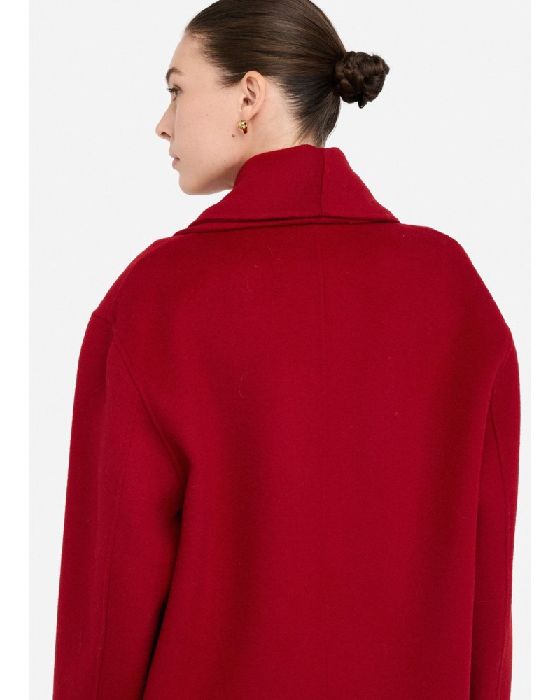 Manteau LIU JO en laine avec écharpe LIU JO - 4
