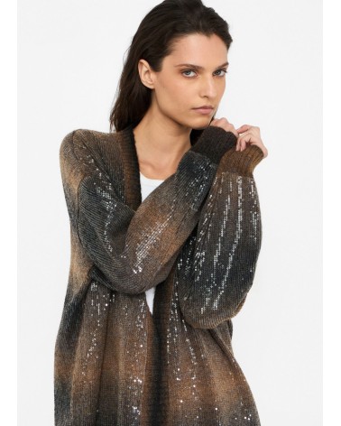 Cardigan long LIU JO avec paillettes LIU JO - 2