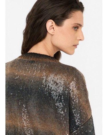 Cardigan long LIU JO avec paillettes LIU JO - 4