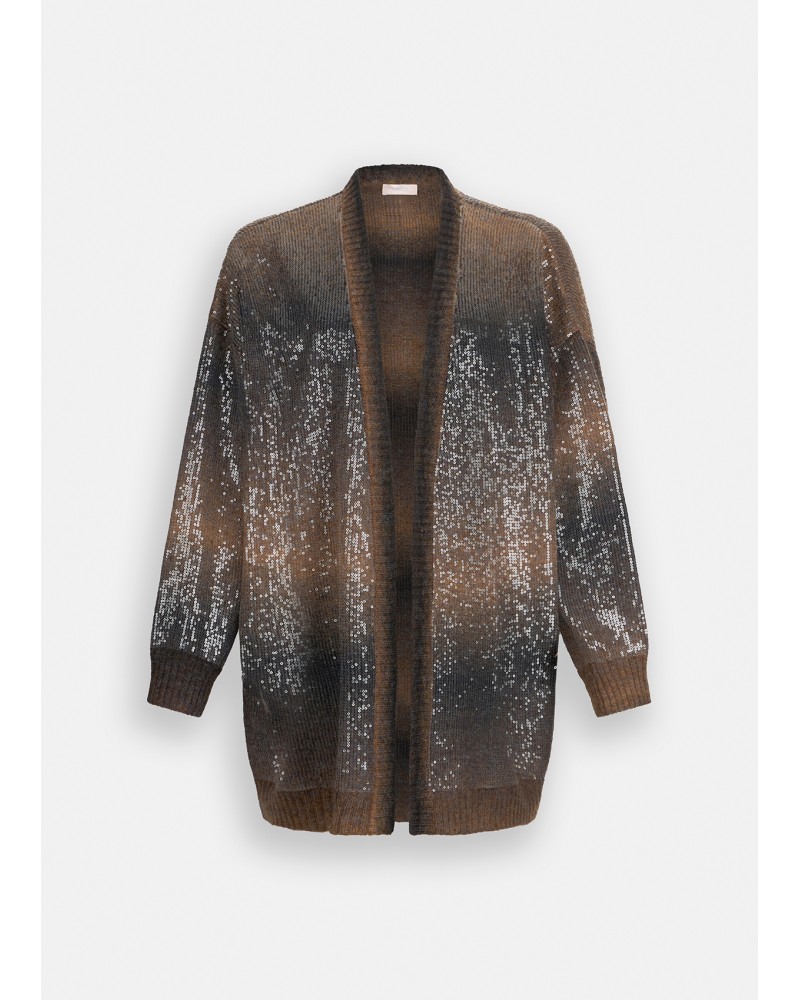 Cardigan long LIU JO avec paillettes LIU JO - 7