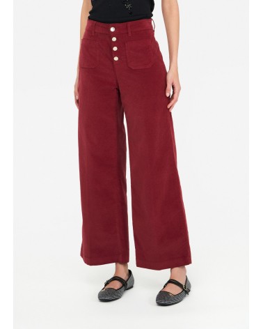 Pantalon évasé LIU JO en velours LIU JO - 3