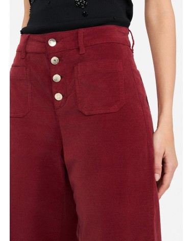 Pantalon évasé LIU JO en velours LIU JO - 4