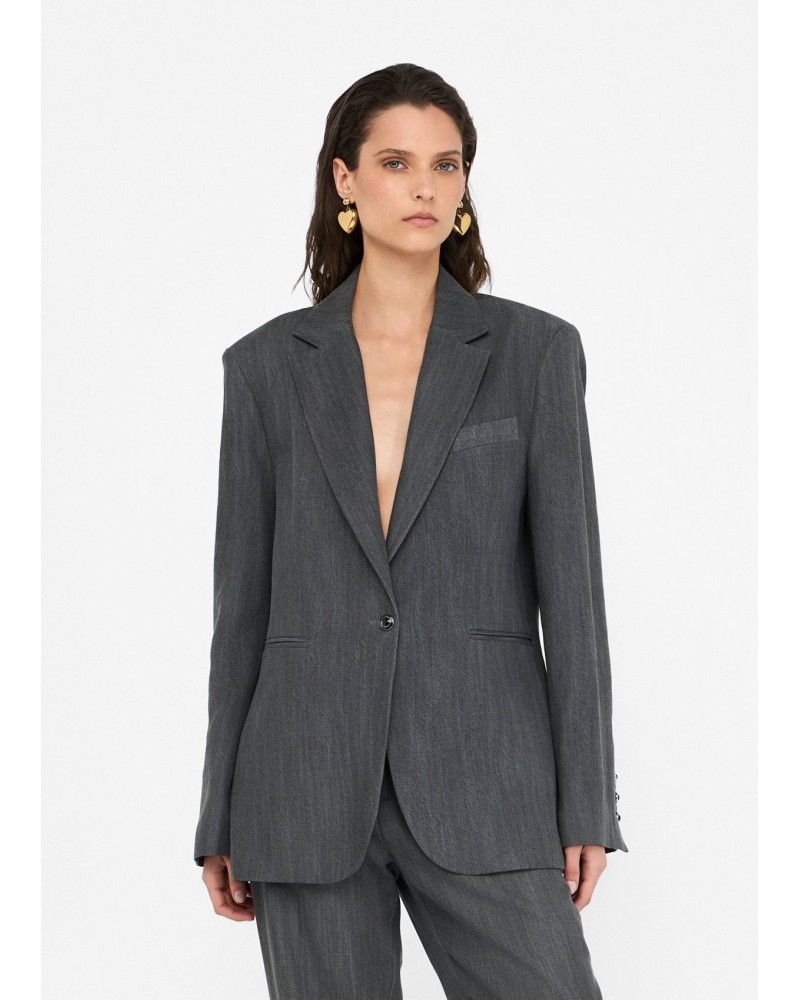 Blazer LIU JO en toile denim LIU JO - 3
