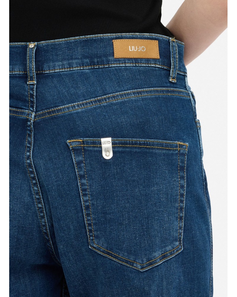 Jean carotte LIU JO taille haute LIU JO - 4