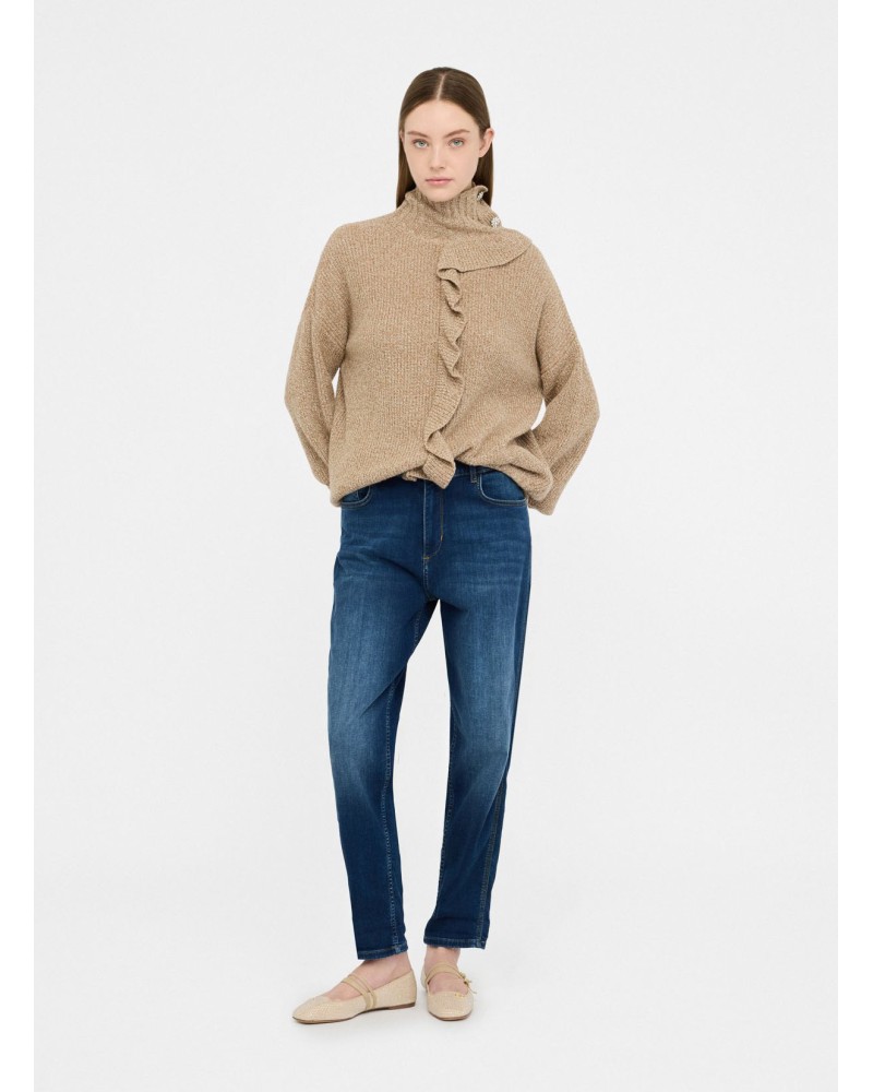 Jean carotte LIU JO taille haute LIU JO - 6