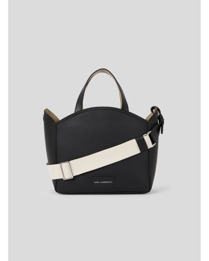 Petit sac cabas KARL LAGERFELD perforé K/Circle  - 4