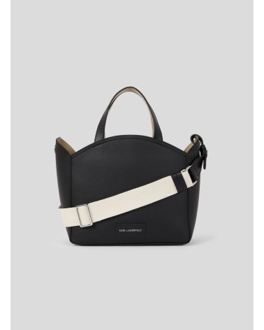 Petit sac cabas KARL LAGERFELD perforé K/Circle  - 4