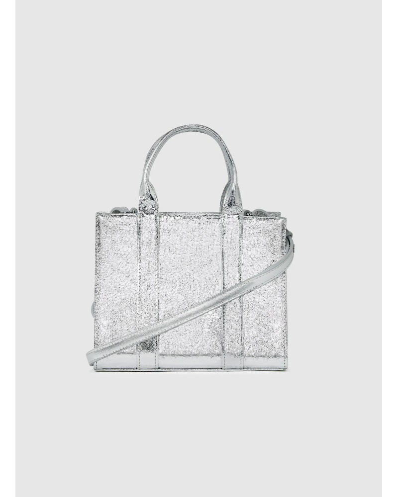 Mini tote bag KARL LAGERFELD Rue St-Guillaume métallique  - 3