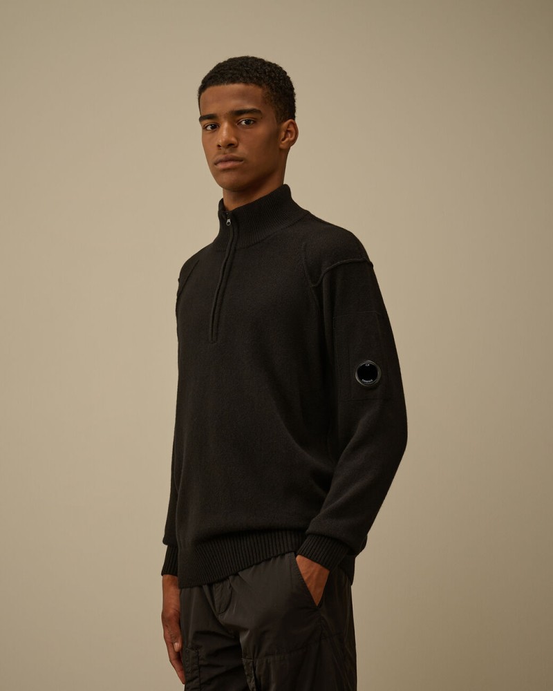 Pull Cp company lambswool GRS Half Zip Cp company - 8