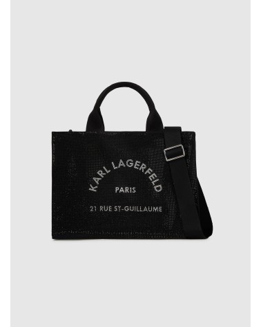 Tote bag à strass KARL...