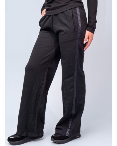 Bas de survêtement BOSS B_Texture_Pants en piqué de jersey avec bande monogrammée BOSS - 3
