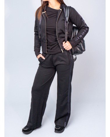 Bas de survêtement BOSS B_Texture_Pants en piqué de jersey avec bande monogrammée BOSS - 4
