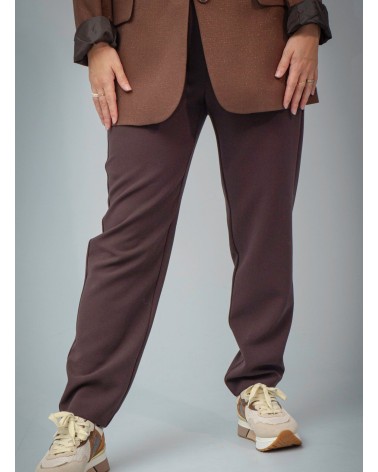 Pantalon à la cheville OTTOD’AME Cinzia avec taille élastiquée Ottod'Ame - 1