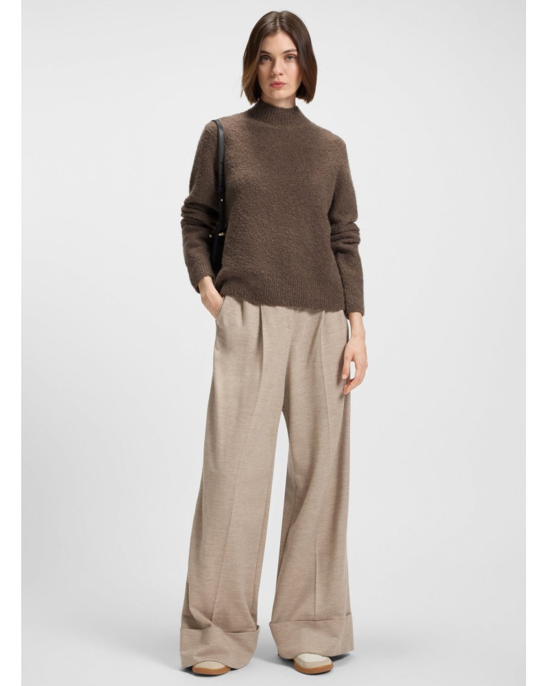 Pull col montant BOSS Fubrina en laine et cachemire BOSS - 7