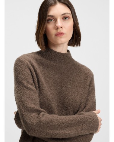 Pull col montant BOSS Fubrina en laine et cachemire BOSS - 8