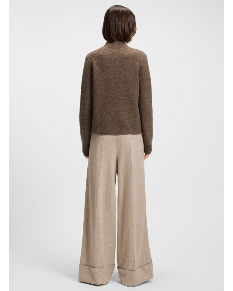 Pull col montant BOSS Fubrina en laine et cachemire BOSS - 10