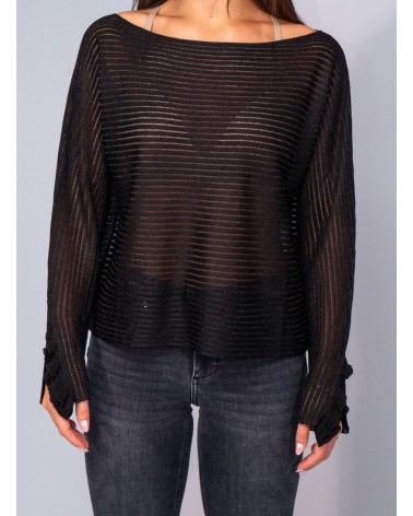 Pull avec Lurex® LIU JO avec col bateau LIU JO - 9