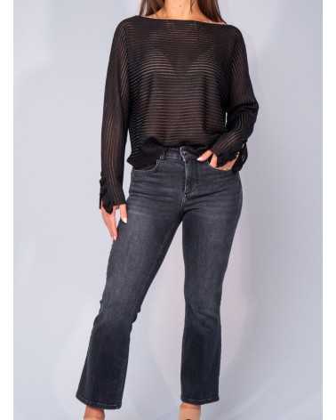 Pull avec Lurex® LIU JO avec col bateau LIU JO - 11