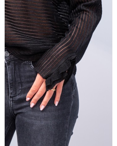 Pull avec Lurex® LIU JO avec col bateau LIU JO - 13