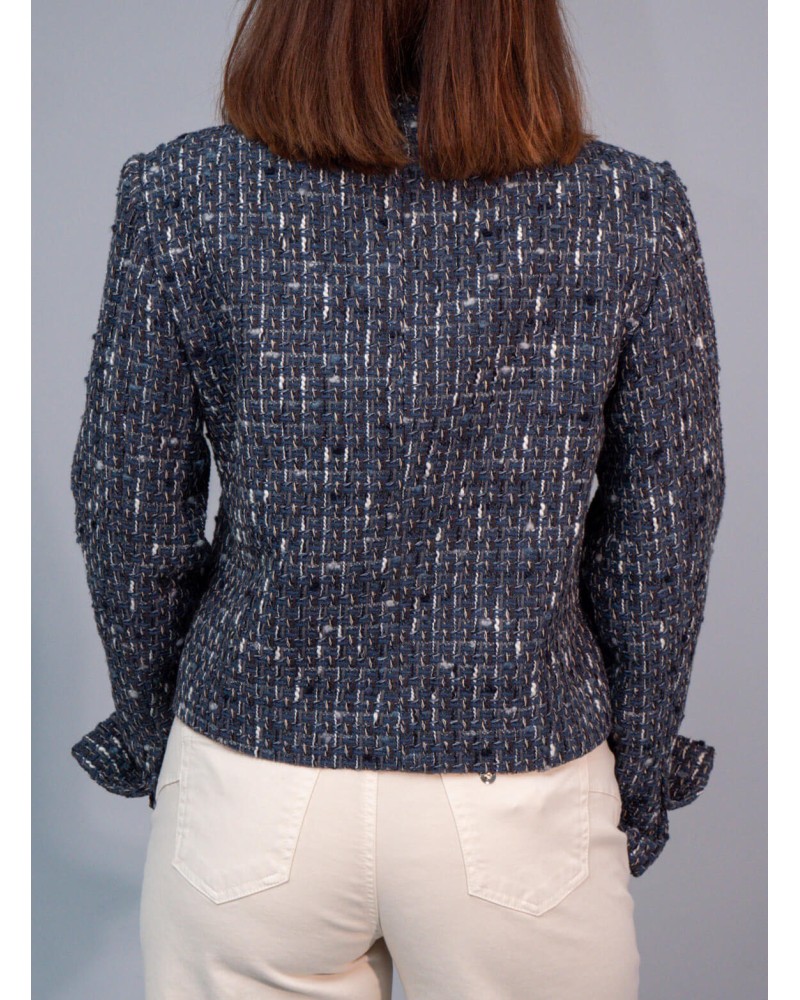 Blazer bouclé LIU JO avec franges LIU JO - 3