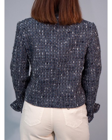 Blazer bouclé LIU JO avec franges LIU JO - 3