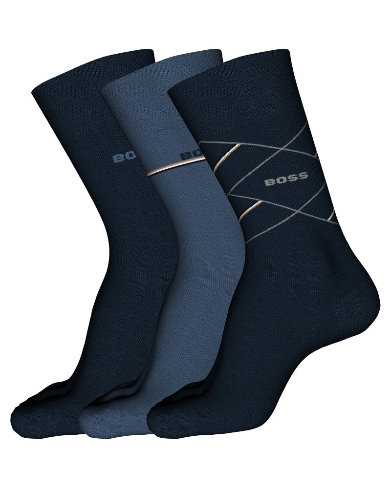 Chaussettes BOSS 3PRS Giftset Icon CC BOSS - 2