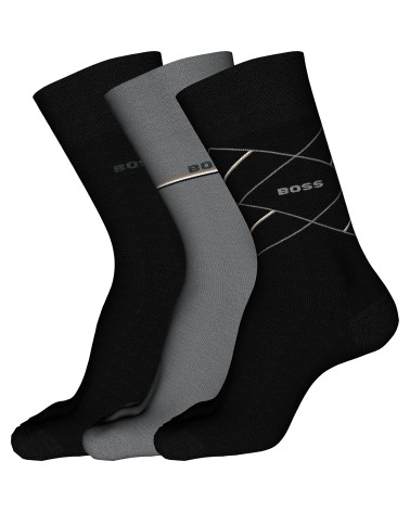 Chaussettes BOSS 3PRS Giftset Icon CC BOSS - 1