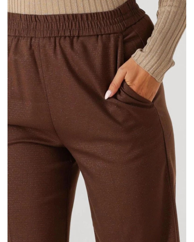 Pantalon évasé LIU JO pailleté LIU JO - 3