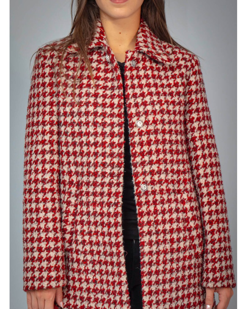 Manteau bouclé LIU JO pied-de-poule LIU JO - 2