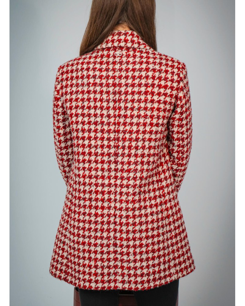 Manteau bouclé LIU JO pied-de-poule LIU JO - 5